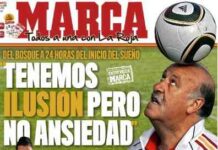 Portadas de periódicos del Mundial de fútbol 15 Junio 1