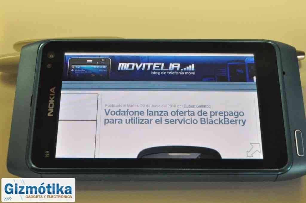 Nokia N8 en nuestras manos (Toma de contacto) 13
