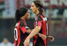 El Milan gana con goles de Ibrahimovic