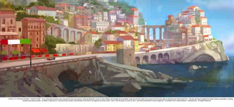 ‘Cars 2’, artes conceptuales