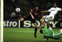 El Real Madrid logra un empate ante el Milan en el último minuto