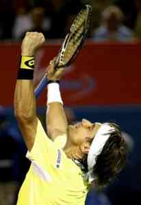 David Ferrer se mete en semifinales derrotando a Nadal 5