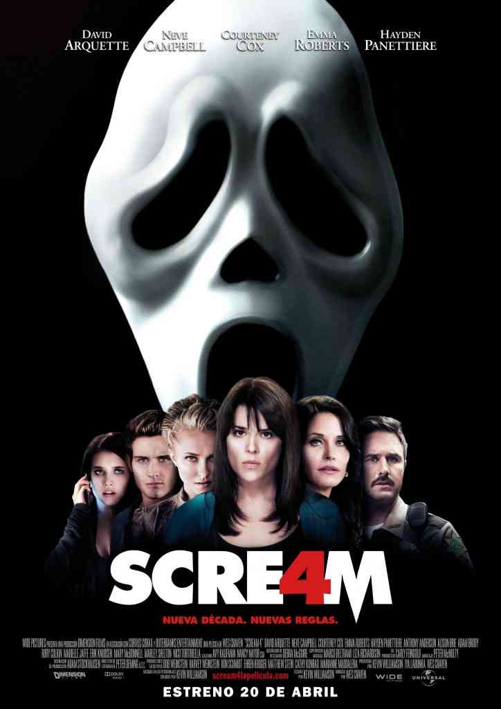 'Scream 4', empieza la cuenta atrás 5