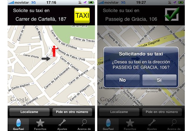 GooTaxi, la app para pedir taxis desde tu móvil 5