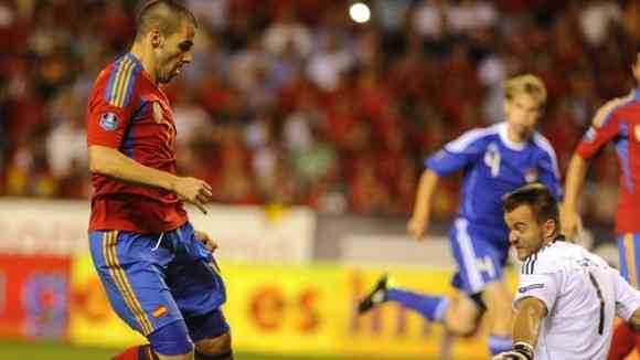 negredo baja ante venezuela