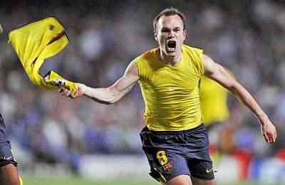 gol de iniesta semifinales champions league 2009