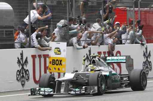 rosberg gana en China