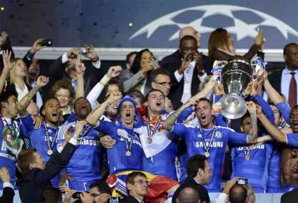 chelsea celebra champions