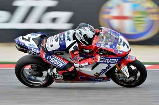 Checa se aleja de los primeros puestos de superbikes