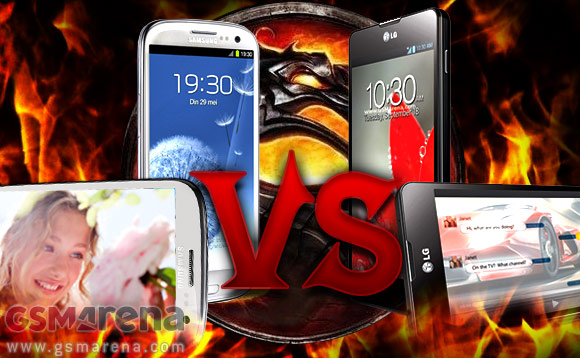 LG Optimus G vs Samsung Galaxy S III 5