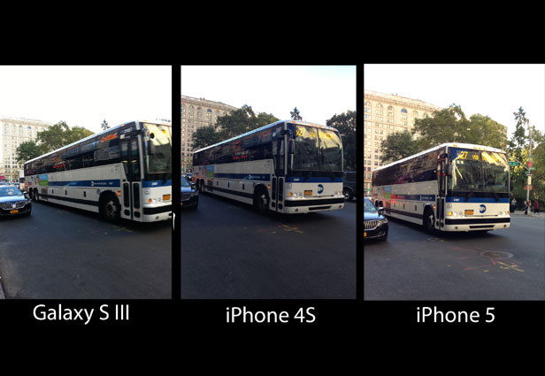 iPhone 5 vs Samsung Galaxy SIII: sus cámaras 3