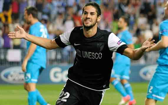 isco estrella del malaga