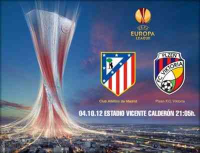 El Atlético de madrid se enfrenta al Viktoria Plzen