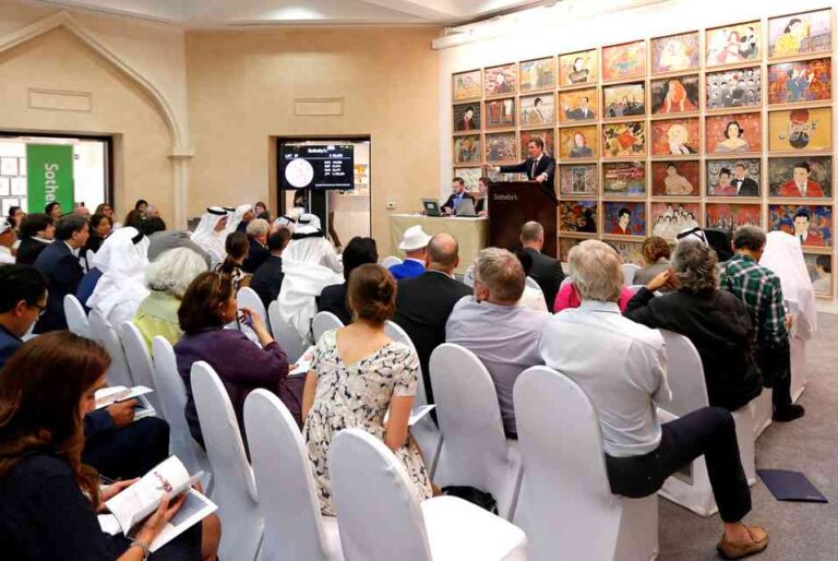 Arte contemporáneo árabe bate record en Sotheby’s