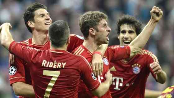 muller celebra un gol al barcelona
