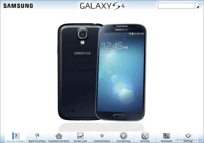probar Samsung Galaxy S4