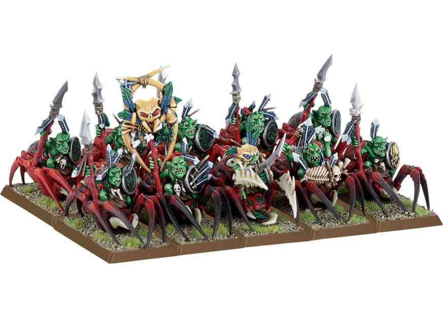 warhammer-jinete-de-arana-goblins-silvanos