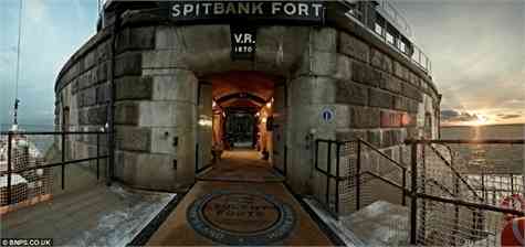Spitbank Fort, hotel de lujo en el medio del mar 2