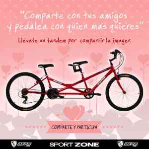 Concurso: un San Valentín sobre bicicleta támdem 2