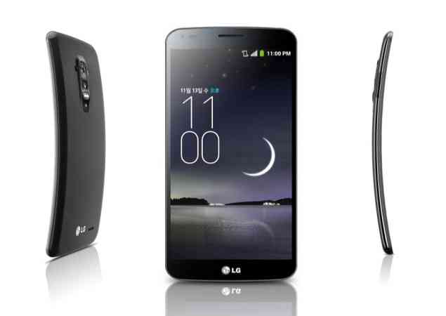 El smartphone curvo LG G Flex