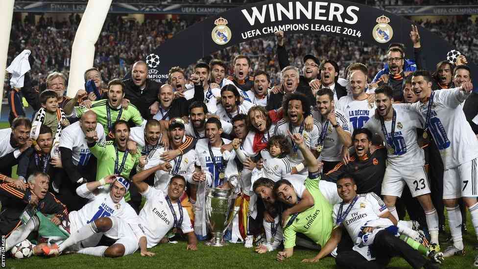 real madrid champions league