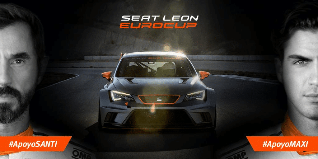 coche SEAT León Eurocup - apoyosanti : apoyomaxi