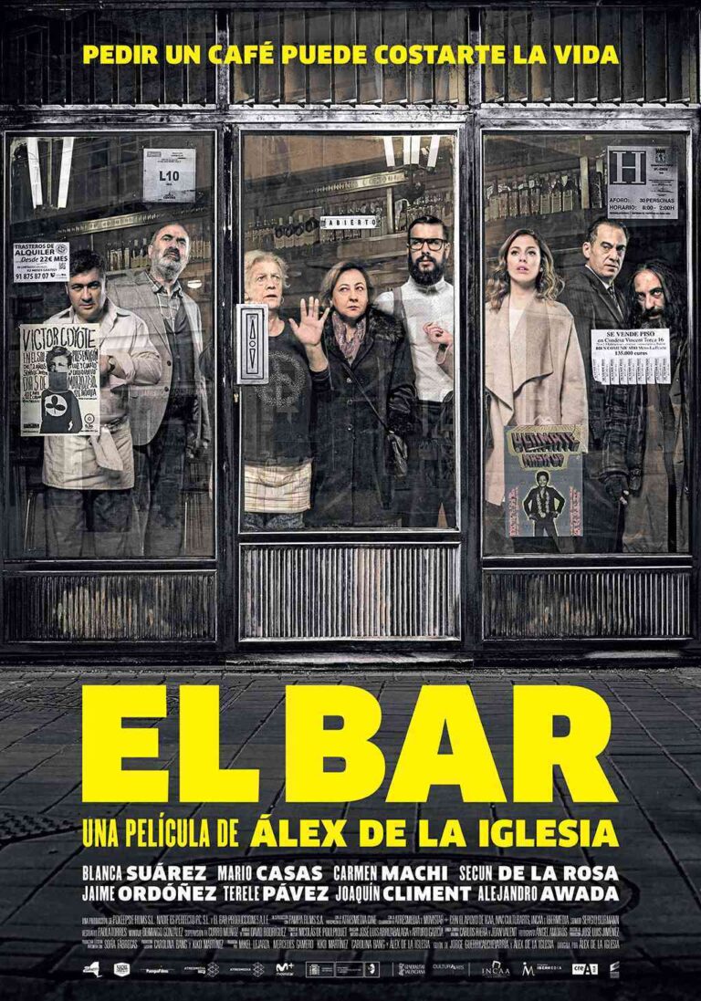 El Bar, la nueva película de Alex de la Iglesia se estrena con tecnología Dolby Atmos