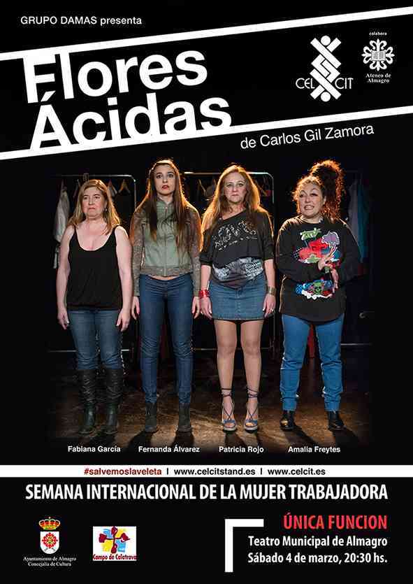 Flores ácidas, una historia de mujeres desembarca este sábado en Almagro desde Argentina 3