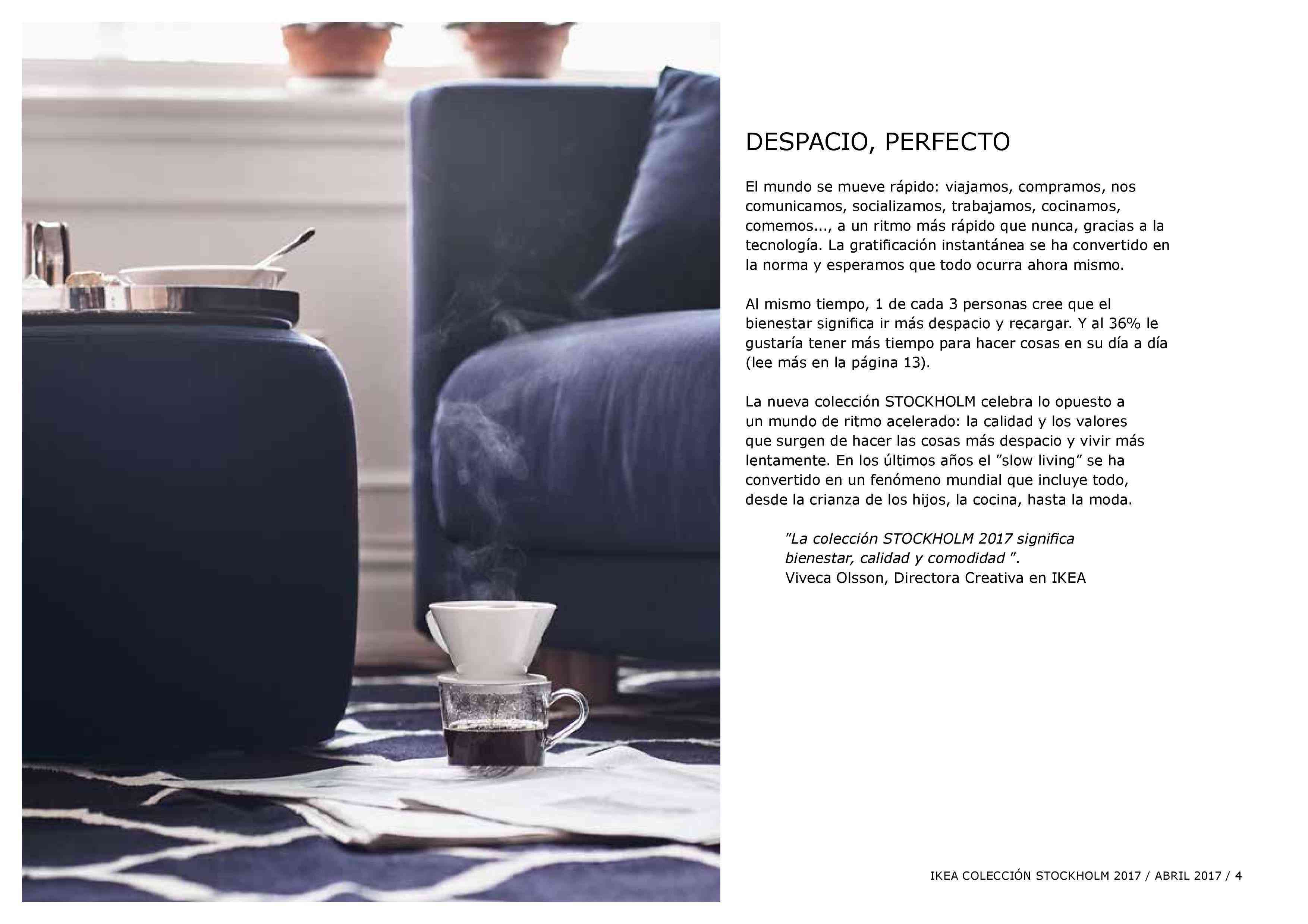 Disfruta la vida sin prisas con la colección Stockholm 2017 de IKEA 98