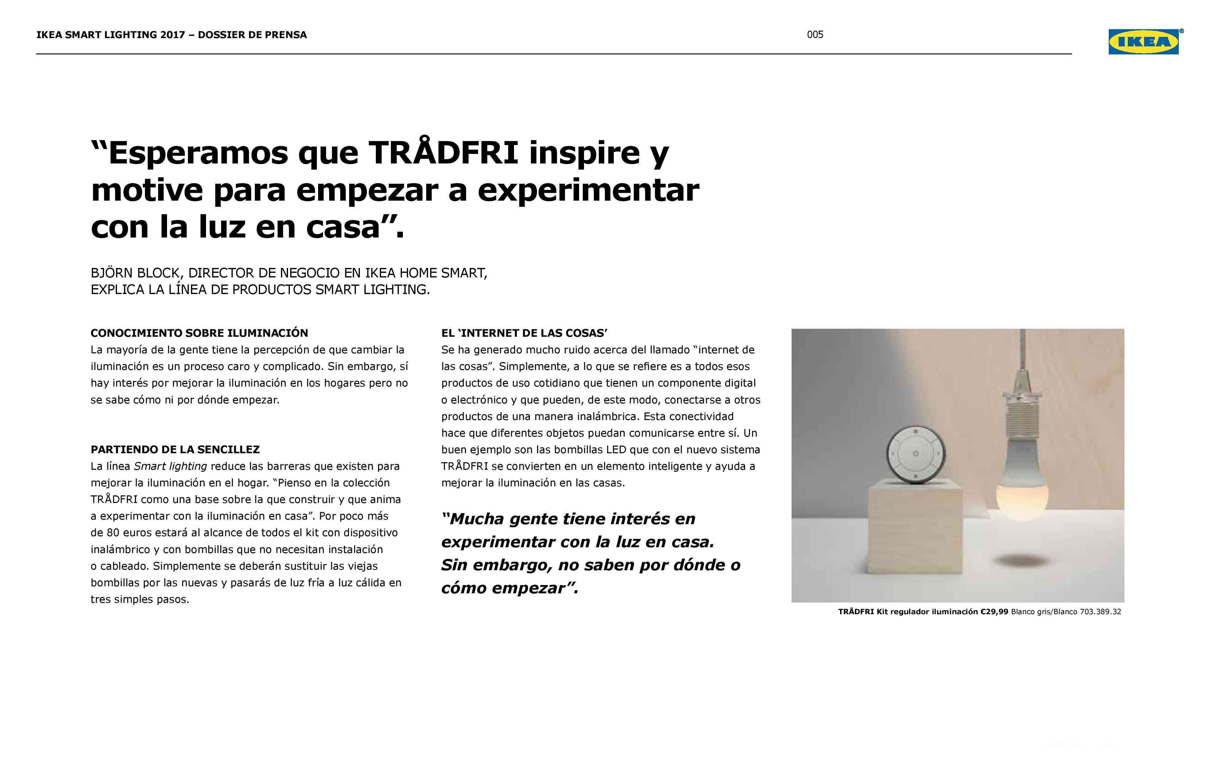 Novedades en iluminación de casas inteligentes con IKEA 61