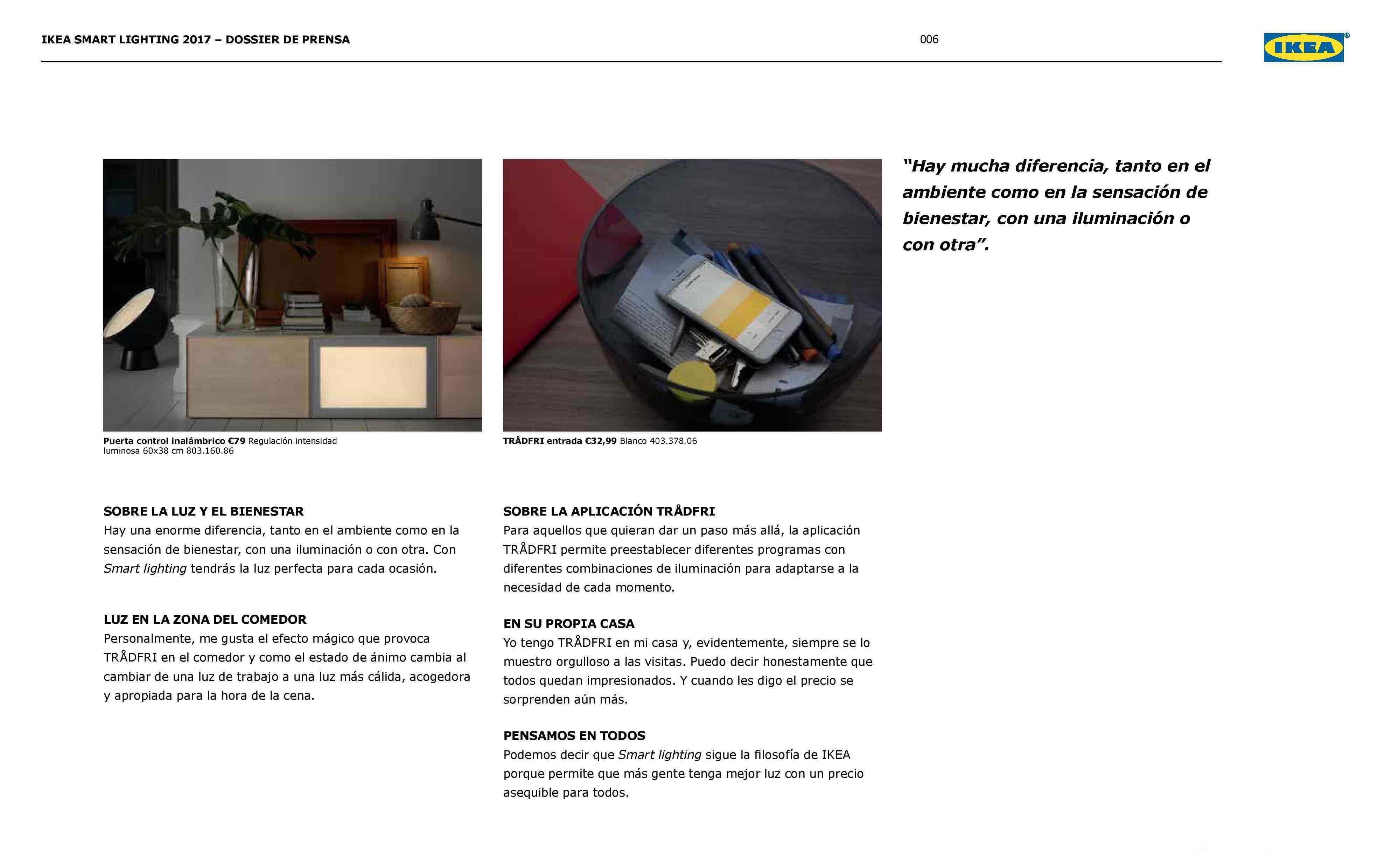 Novedades en iluminación de casas inteligentes con IKEA 62
