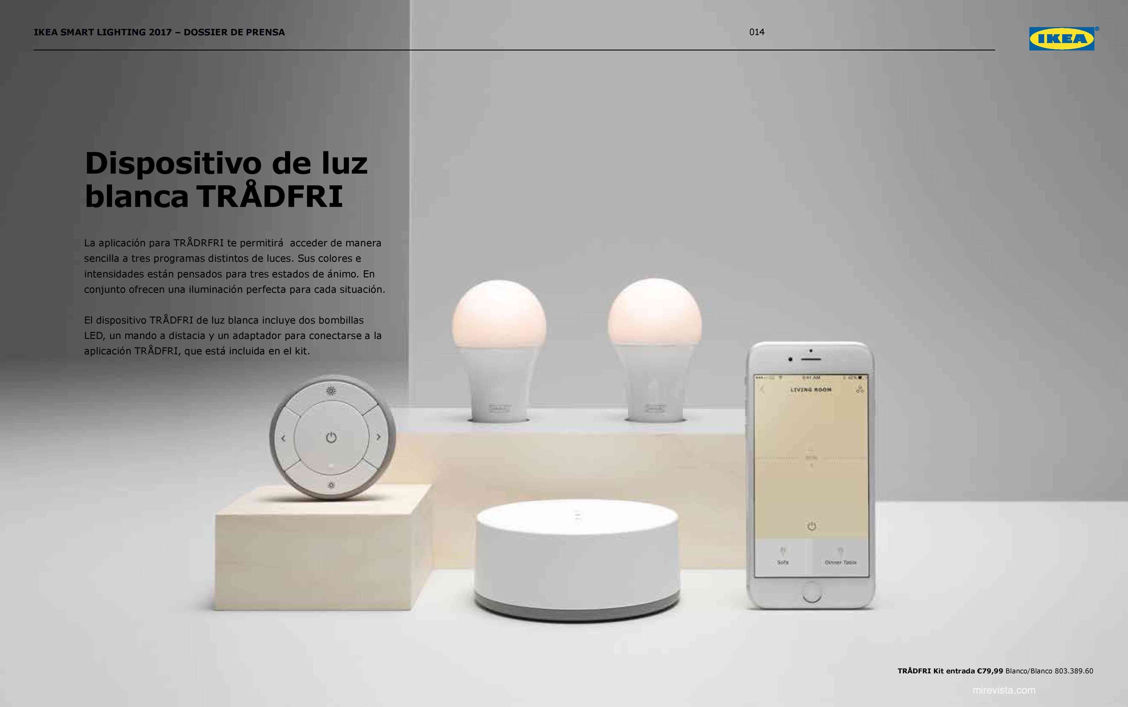 Novedades en iluminación de casas inteligentes con IKEA 70