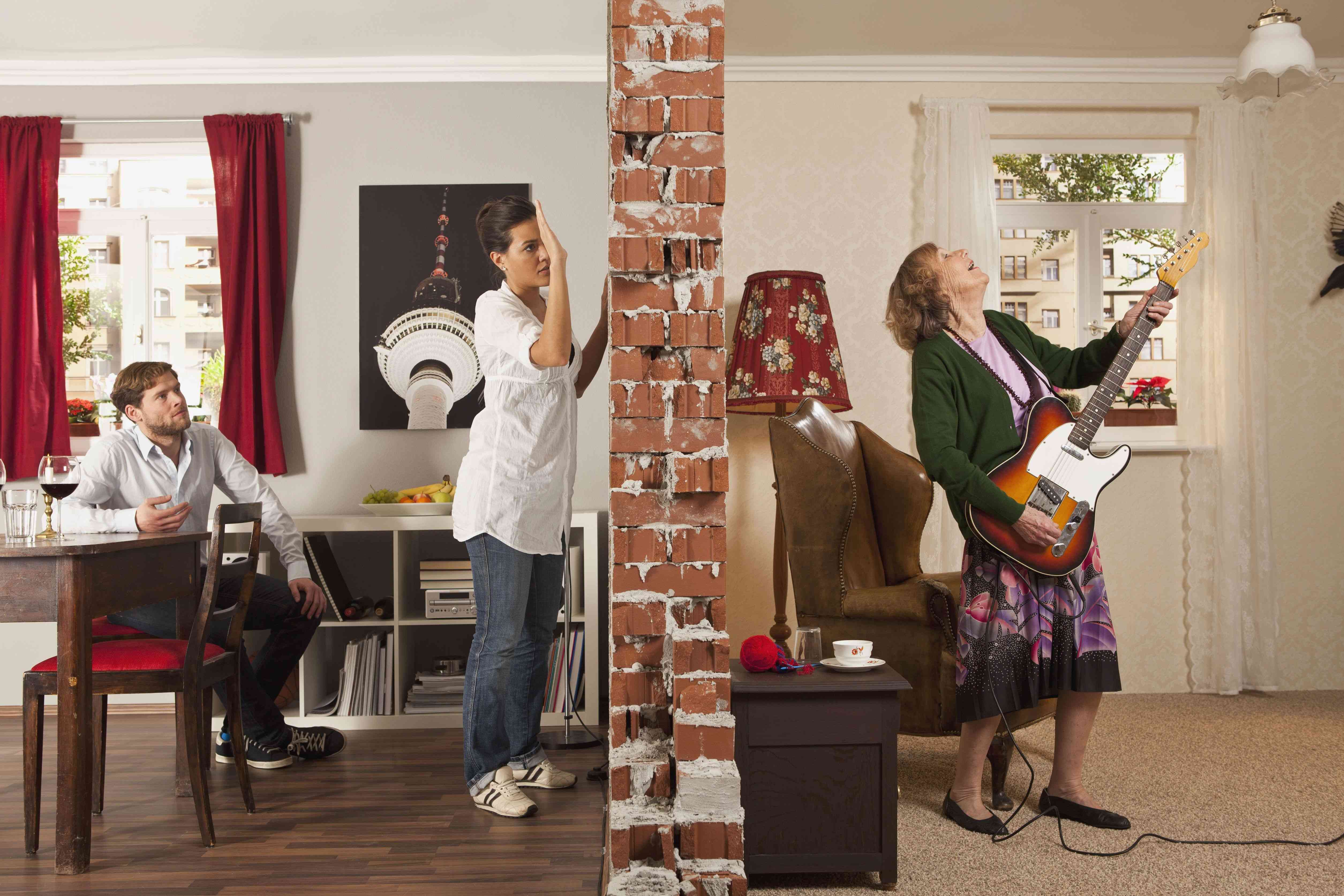 El 16% de los españoles reconocen que conviven con ruidos en su casa 4