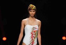 El colorido vibrante de la India, los corales, la lava y el Dios del Sol egipcio inspiran la moda 169