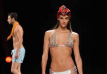 El colorido vibrante de la India, los corales, la lava y el Dios del Sol egipcio inspiran la moda 224