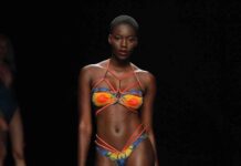 El colorido vibrante de la India, los corales, la lava y el Dios del Sol egipcio inspiran la moda 390