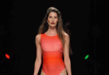 El colorido vibrante de la India, los corales, la lava y el Dios del Sol egipcio inspiran la moda 407