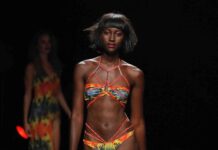 El colorido vibrante de la India, los corales, la lava y el Dios del Sol egipcio inspiran la moda 409