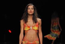 El colorido vibrante de la India, los corales, la lava y el Dios del Sol egipcio inspiran la moda 417