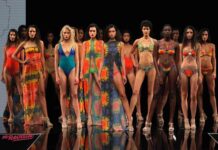 El colorido vibrante de la India, los corales, la lava y el Dios del Sol egipcio inspiran la moda 450