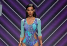 El colorido vibrante de la India, los corales, la lava y el Dios del Sol egipcio inspiran la moda 322