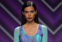 El colorido vibrante de la India, los corales, la lava y el Dios del Sol egipcio inspiran la moda 323