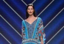 El colorido vibrante de la India, los corales, la lava y el Dios del Sol egipcio inspiran la moda 351