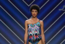 El colorido vibrante de la India, los corales, la lava y el Dios del Sol egipcio inspiran la moda 380