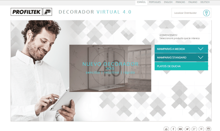 Disponible el Decorador Virtual 4.0 de Profiltek