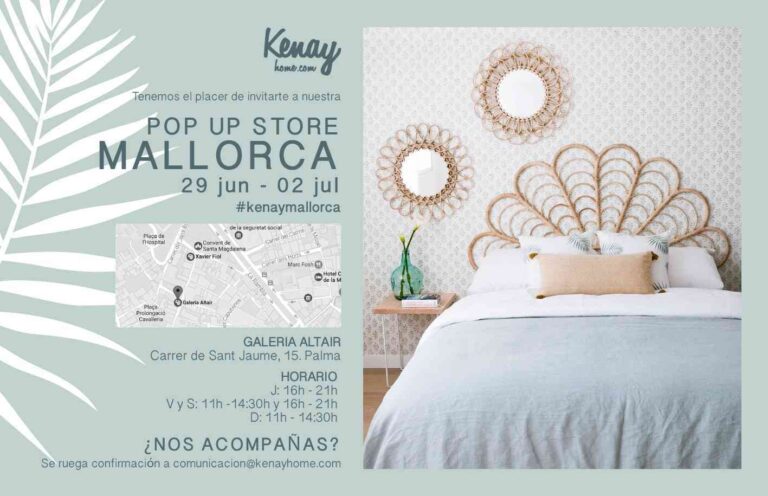 Kenay Home vuela a Palma de Mallorca con grandes novedades para el hogar