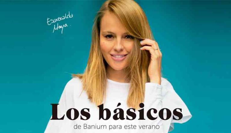 Esmeralda Moya presenta los básicos del baño de Banium