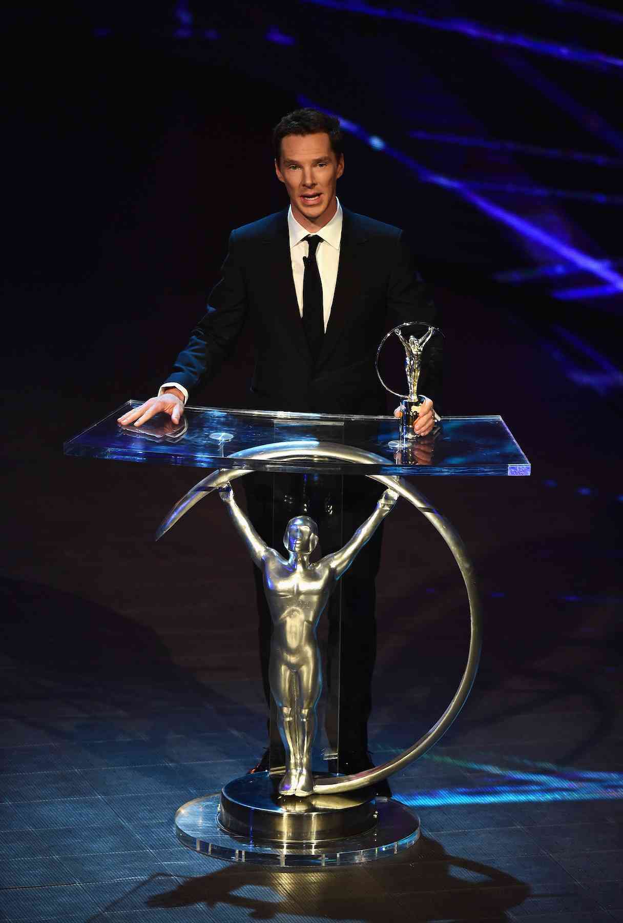 Benedict Cumberbatch en premios Laureus