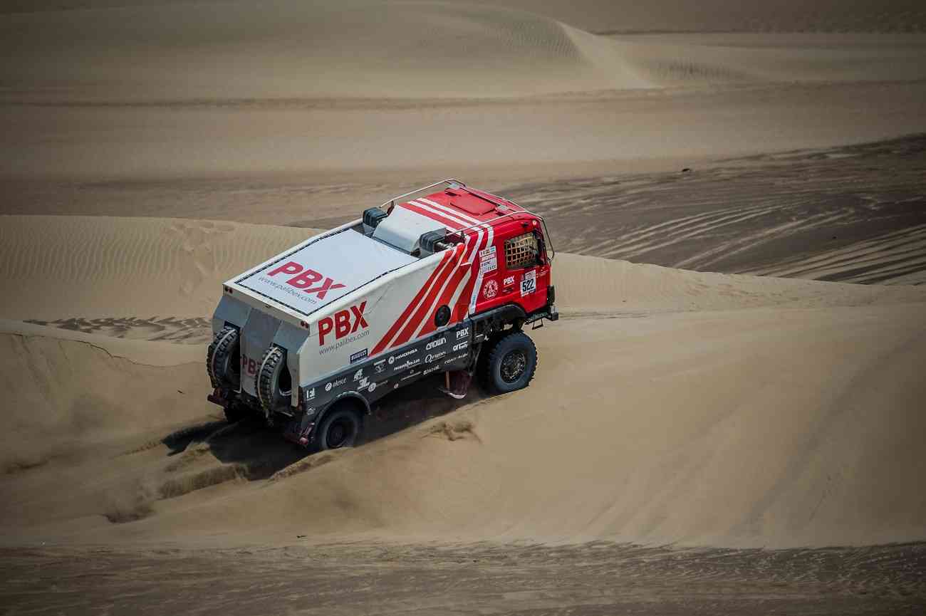 El equipo de camiones Palibex finaliza con éxito el Dakar 1
