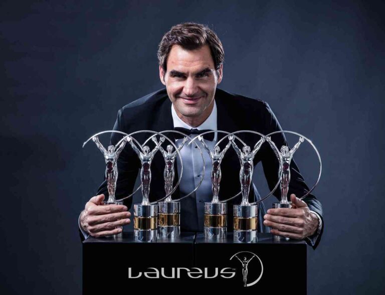 Roger Federer, el deportista más condecorado de la historia de los premios Laureus